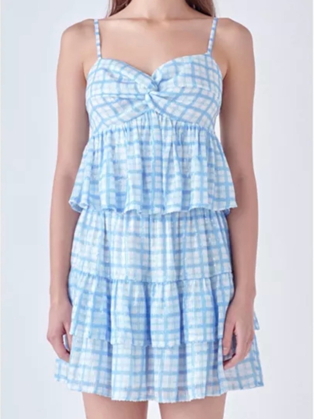 English Factory Sequin Top and Skirt Set